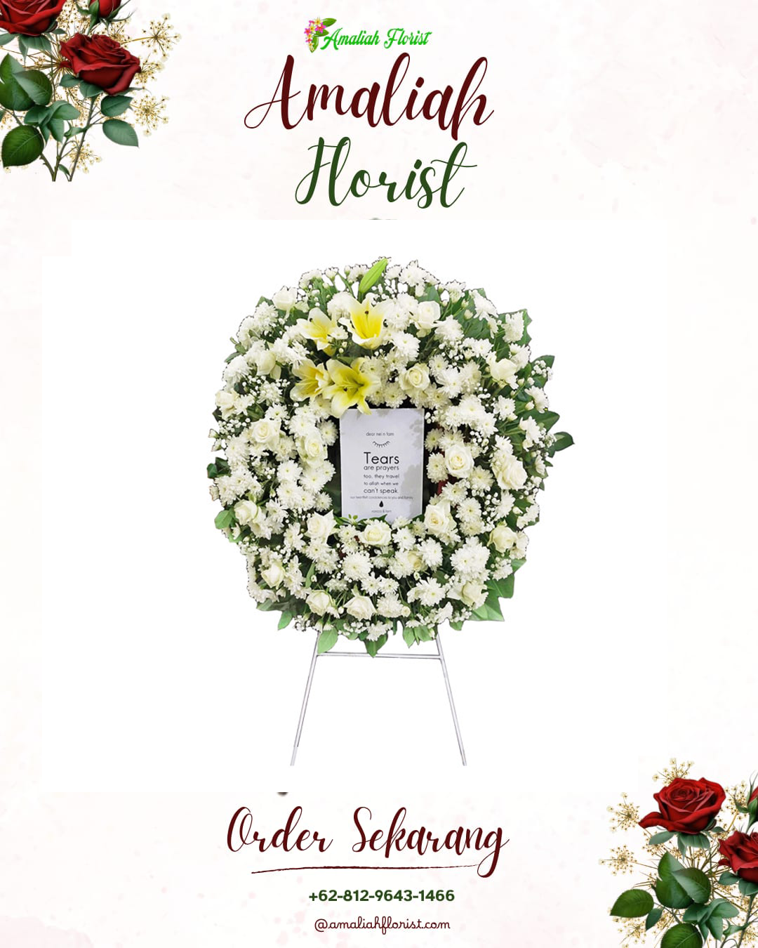 Krans Bunga Duka Talang